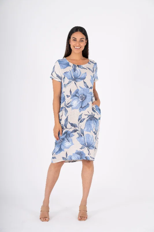 M Made in Italy – Ladies Woven Dress