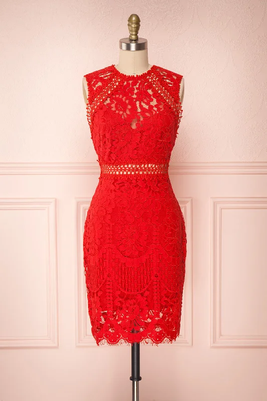 Gabryelli Rouge | Fitted Lace Dress