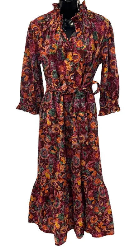 COLORAMA FLOWERS DRESS