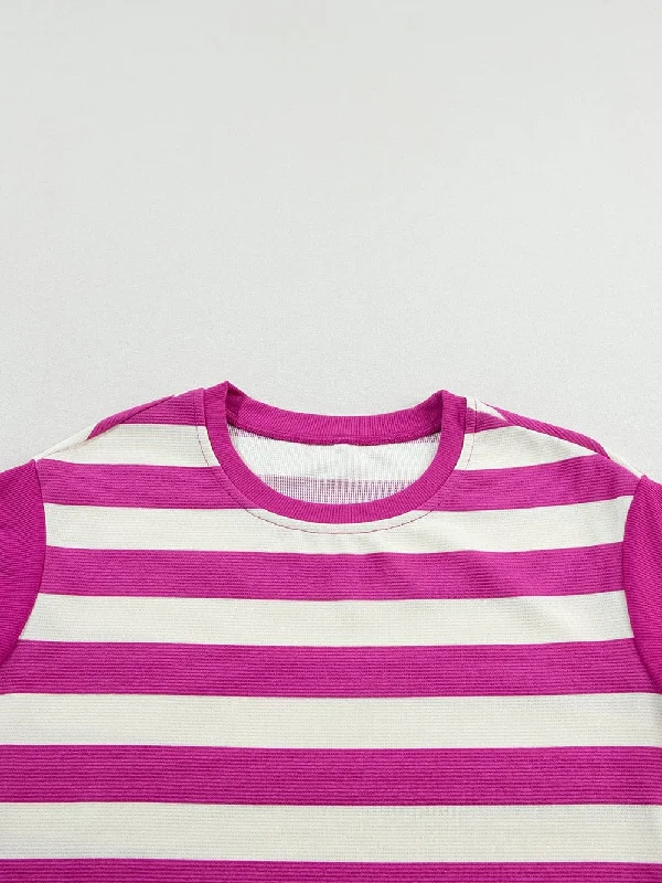 Short Striped Dress for Summer