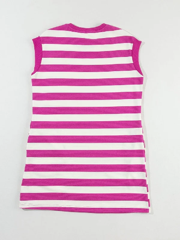 Summer Striped Tunic Dress