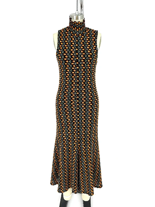 Beaufille Knit Flame Dress