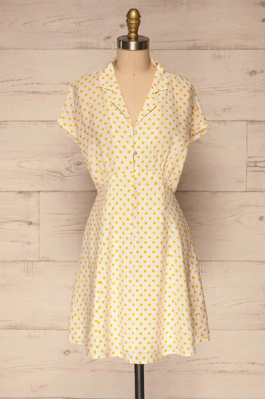 Frampol | Short Polka Dot Dress