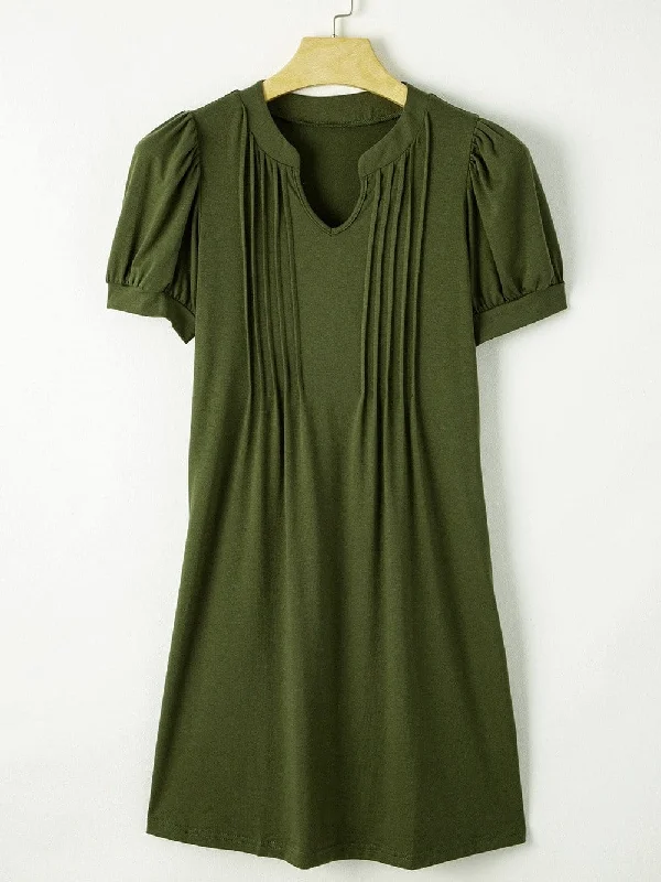 Simple Green Dress