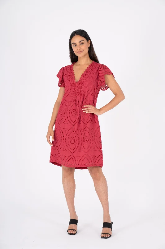 M Made in Italy – Ladies Woven Dress