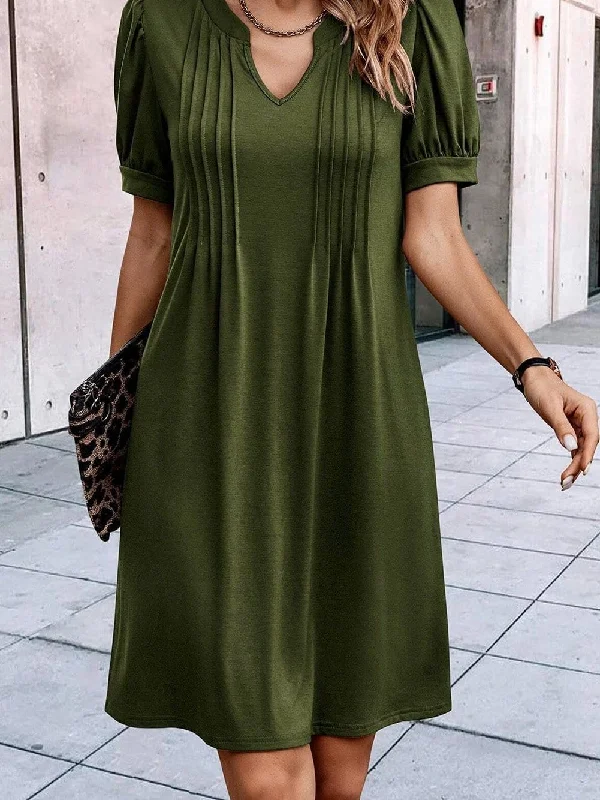 Comfortable Green Dress