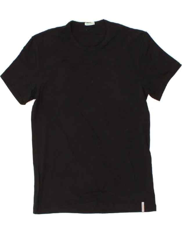 BENETTON Womens T-Shirt Top UK 14 Large Black Cotton Lace Blend Ribbed Blend Corduroy Blend BENETTON Womens T-Shirt Top UK 14 Large Black Cotton Lace Blend Ribbed Blend Corduroy Blend