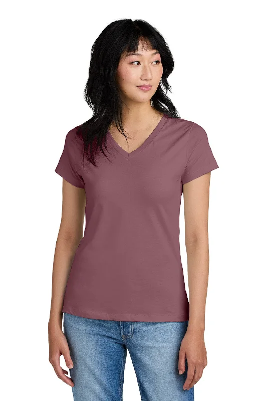 District Womens Perfect Weight Short Sleeve V-Neck T-Shirt - Orchid Haze - NEW Faux Fur Fabric Real Fur Fabric Shearling Fabric District Womens Perfect Weight Short Sleeve V-Neck T-Shirt - Orchid Haze - NEW Faux Fur Fabric Real Fur Fabric Shearling Fabric