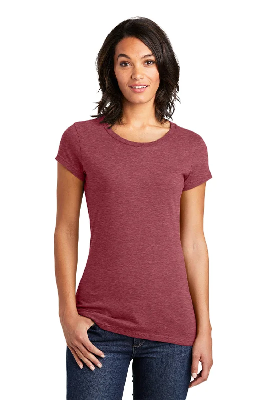 District Womens Very Important Short Sleeve Crewneck T-Shirt - Heather Red Anti-Shrink Durable Soft District Womens Very Important Short Sleeve Crewneck T-Shirt - Heather Red Anti-Shrink Durable Soft
