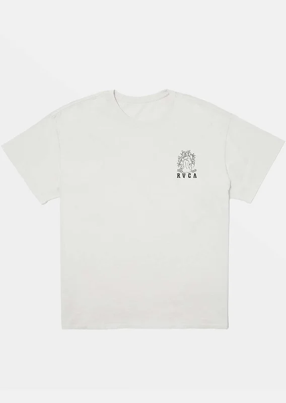 RVCA Women's Baggie T-Shirt Graphic T-Shirt Round Neck Polyester