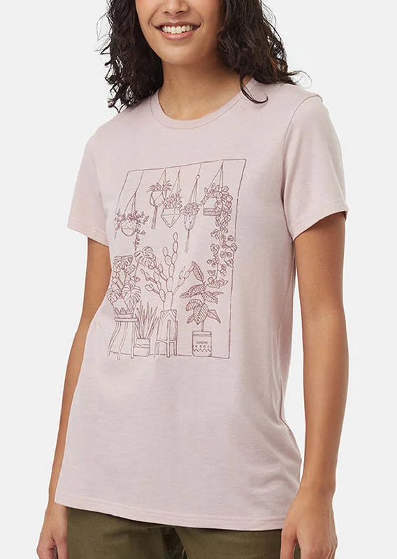 Tentree Women's Plant Club T-Shirt Modern Contemporary Chic