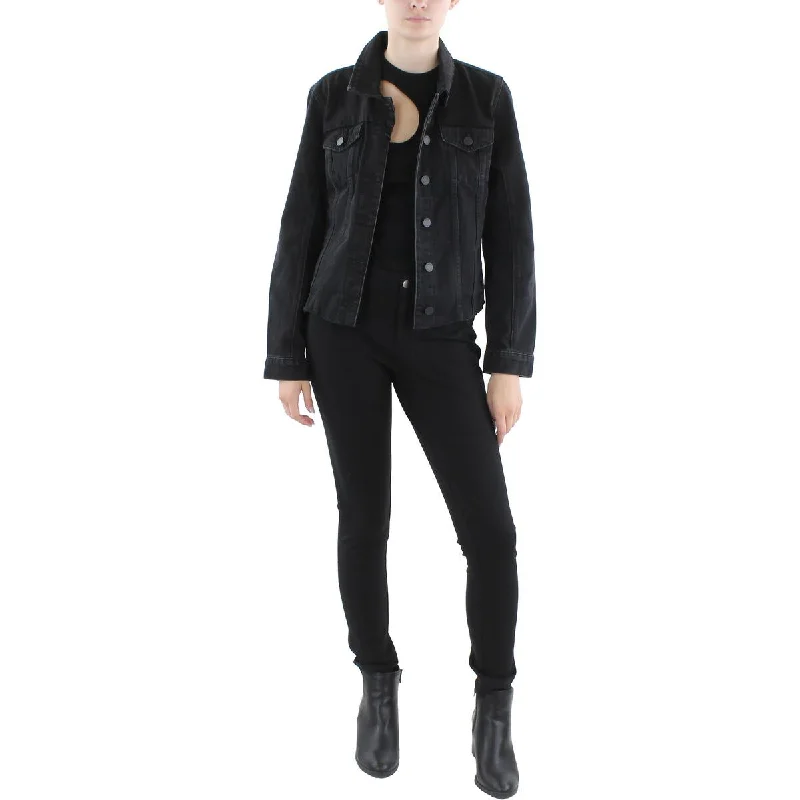 [BLANKNYC] Womens Short Jean Denim Jacket Lace Jacket Ribbed Jacket Sequined Jacket