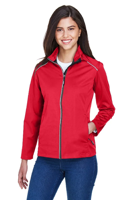 Core 365 Womens Techno Lite Water Resistant Full Zip Jacket - Classic Red Hoodie Zip-Up Jacket Button-Up Jacket Core 365 Womens Techno Lite Water Resistant Full Zip Jacket - Classic Red Hoodie Zip-Up Jacket Button-Up Jacket
