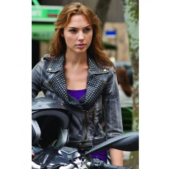 Fast & Furious 9 Gal Gadot Studded Jacket Belted Jacket Elasticated Jacket Padded Jacket Fast & Furious 9 Gal Gadot Studded Jacket Belted Jacket Elasticated Jacket Padded Jacket
