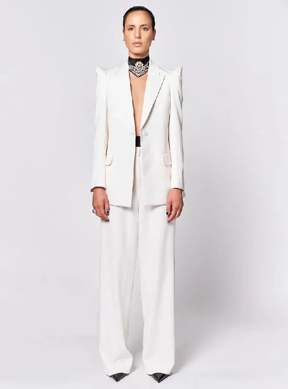 Helmut Tailored Jacket Stand-Up Collar Roll-Neck Collar Turtle Neck