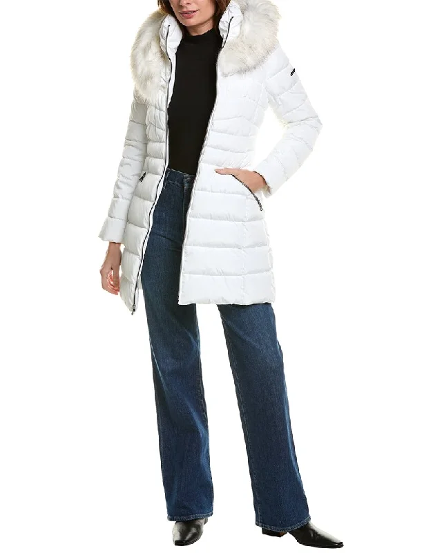 Laundry by Shelli Segal Jacket Snapped Jacket Toggled Jacket Drawstring Jacket