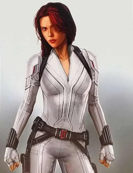 Natasha Romanoff White Leather Jacket Herringbone Jacket Checkered Jacket Solid Jacket Natasha Romanoff White Leather Jacket Herringbone Jacket Checkered Jacket Solid Jacket