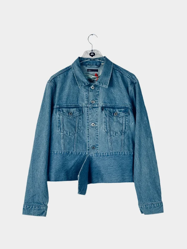 Off-White Collab Denim Jacket Jacket Blazer Coat