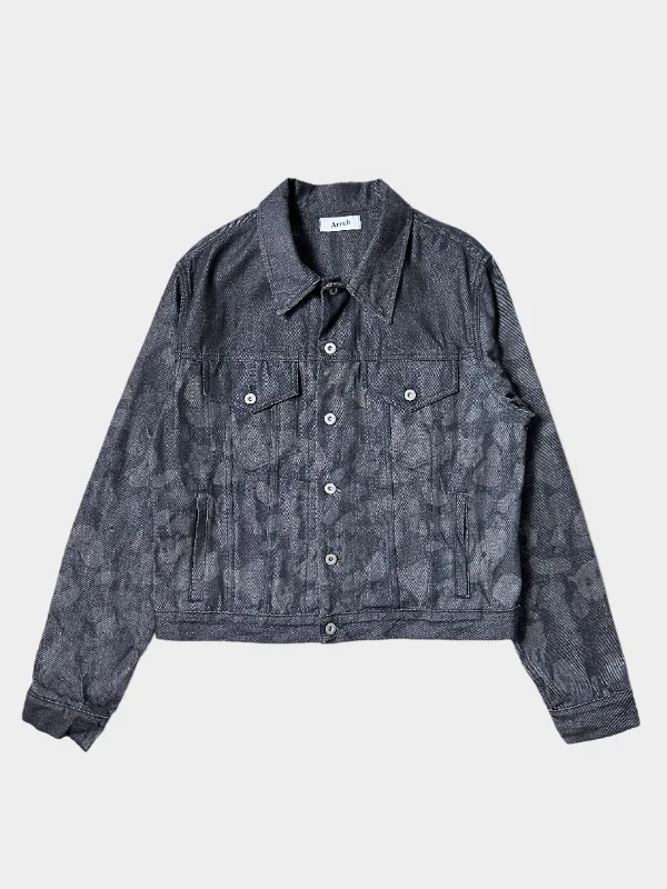 Pattern Denim Jacket Nylon Jacket Polyester Jacket Spandex Jacket