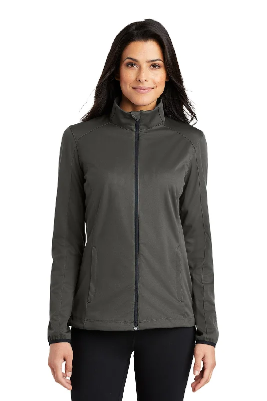 Port Authority Womens Active Wind & Water Resistant Full Zip Jacket - Steel Grey Denim Jacket Leather Jacket Suede Jacket Port Authority Womens Active Wind & Water Resistant Full Zip Jacket - Steel Grey Denim Jacket Leather Jacket Suede Jacket