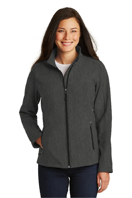 Port Authority Womens Core Wind & Water Resistant Full Zip Jacket - Heather Charcoal Black Notch Collar Jacket Peter Pan Collar Jacket Cowl Neck Jacket Port Authority Womens Core Wind & Water Resistant Full Zip Jacket - Heather Charcoal Black Notch Collar Jacket Peter Pan Collar Jacket Cowl Neck Jacket