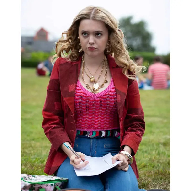 Sex Education Aimee Gibbs Blazer Jacket Nylon Jacket Polyester Jacket Spandex Jacket Sex Education Aimee Gibbs Blazer Jacket Nylon Jacket Polyester Jacket Spandex Jacket