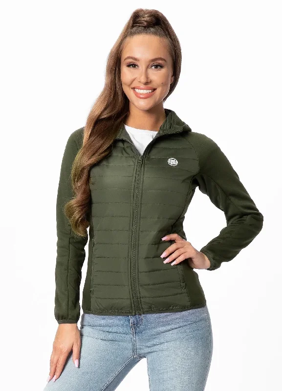 Women's transitional hooded jacket Dillard Front Pockets Side Pockets Patch Pockets