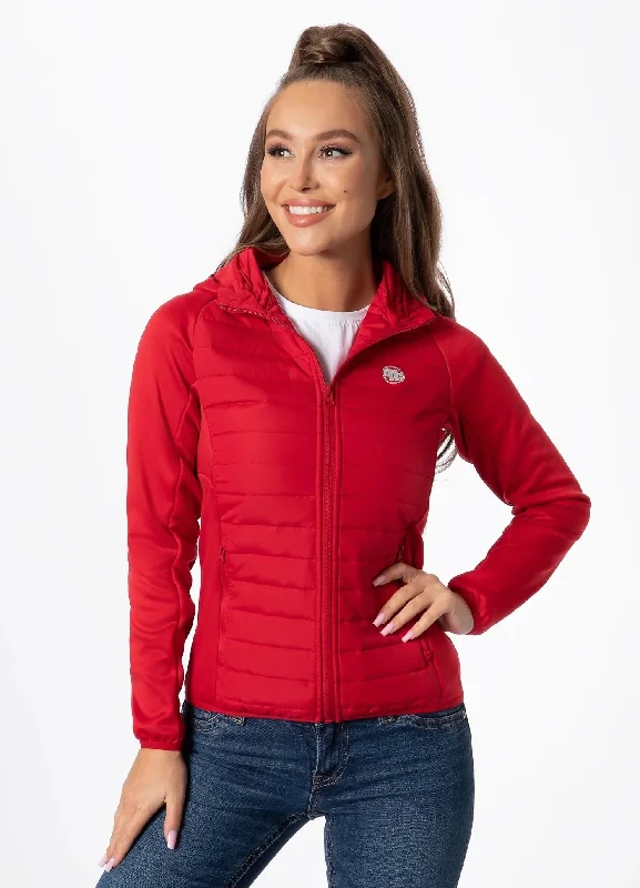 Women's transitional hooded jacket Dillard Knit Jacket Woven Jacket Fleece Jacket
