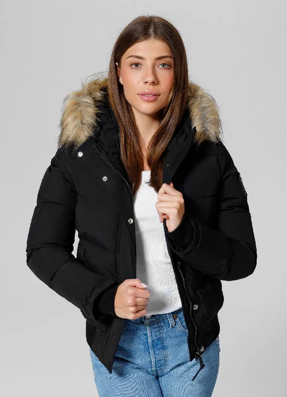 Women's winter hooded jacket Azalea Hoodie Zip-Up Jacket Button-Up Jacket
