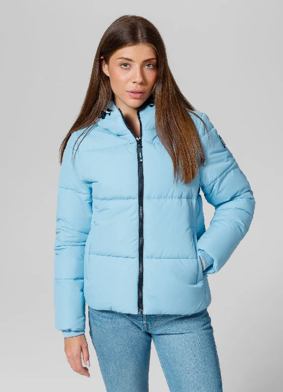 Women's winter hooded jacket Vista Satin Jacket Silk Jacket Chiffon Jacket