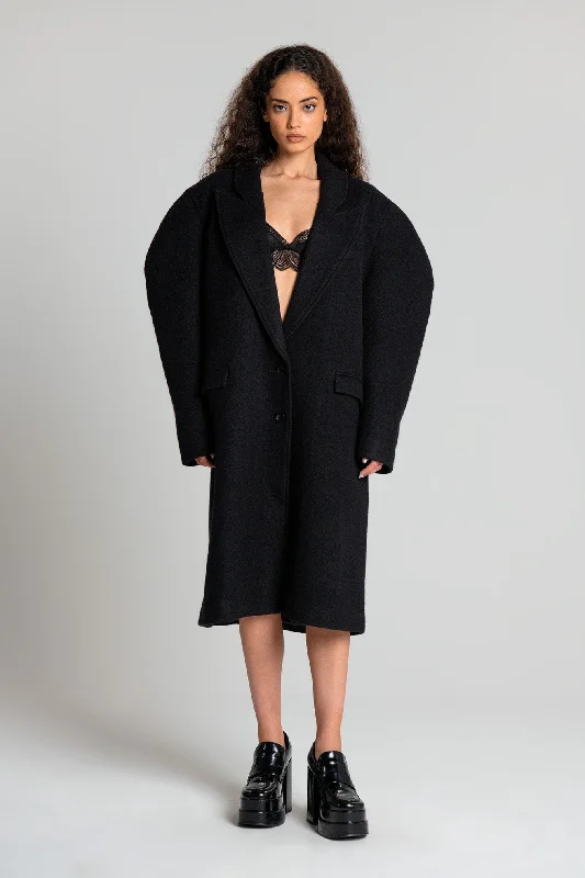 AMALA COAT Bold Color Block Coat