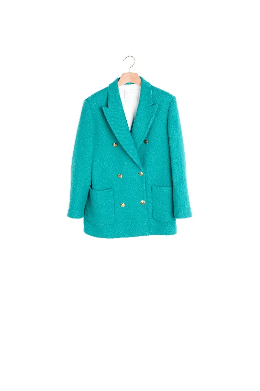 OUTERWEAR Vert Emeraude Stretchy Active Jacket