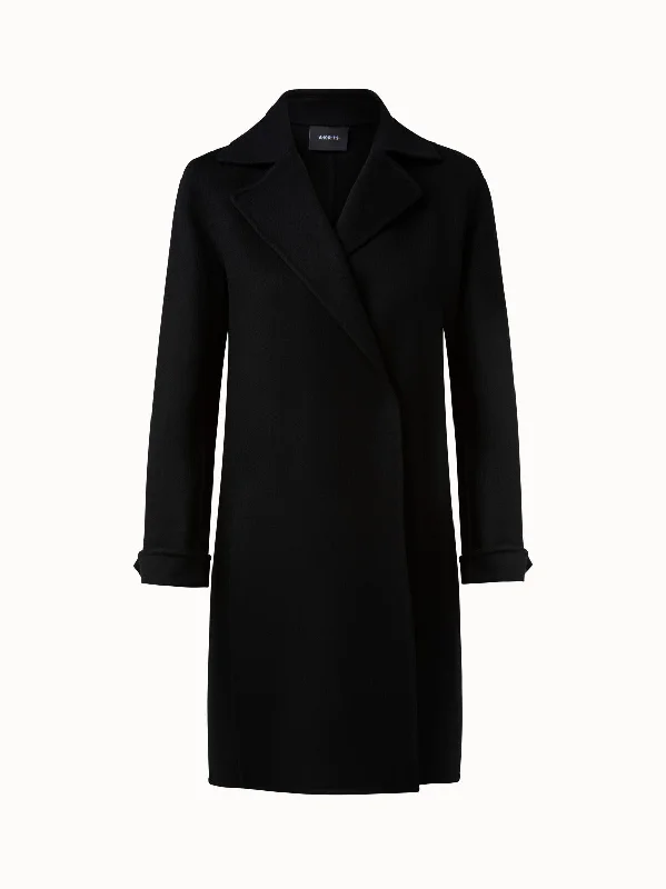 Double-Face Cashmere Coat Classic Trench Coat