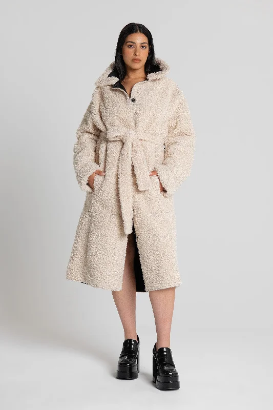 HARWOOD COAT Vegan Leather Trench