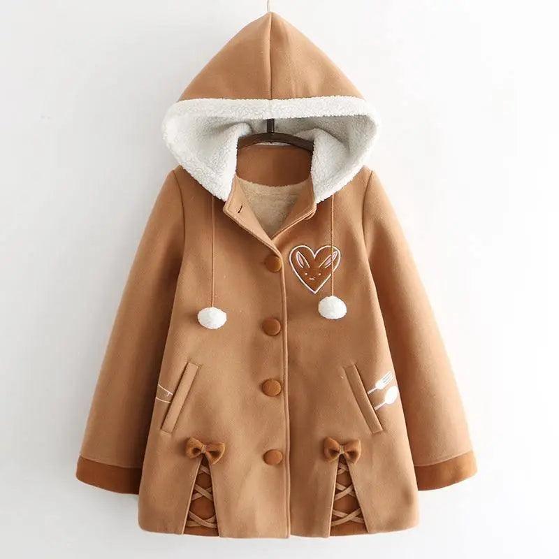 Cutlery wool wool coat Cropped Tweed Jacket