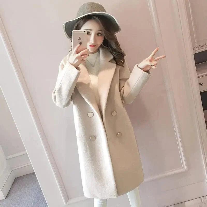 Beige white