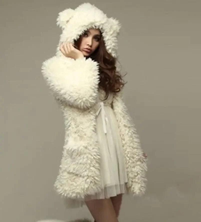 Teddy princess plush coat Warm Down Parka