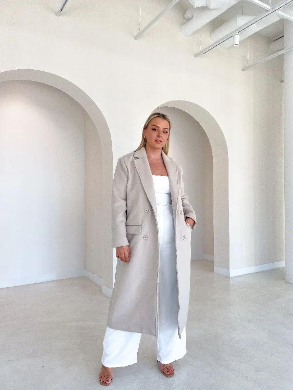 LUKA COAT BONE Warmth-Enhanced Parka