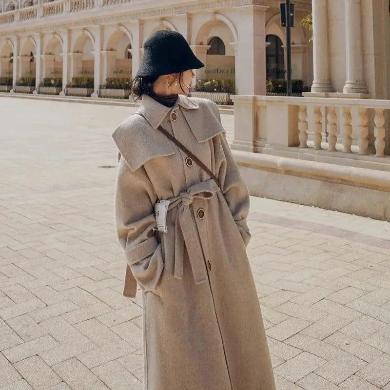 Mid-length and Small Autumn Korean Style Loose Fashion Coat Stylish Bomber Jacket