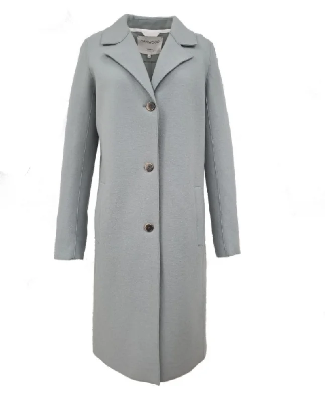 Oakwood Mareva Almond Wool Coat Chic Oversized Blazer