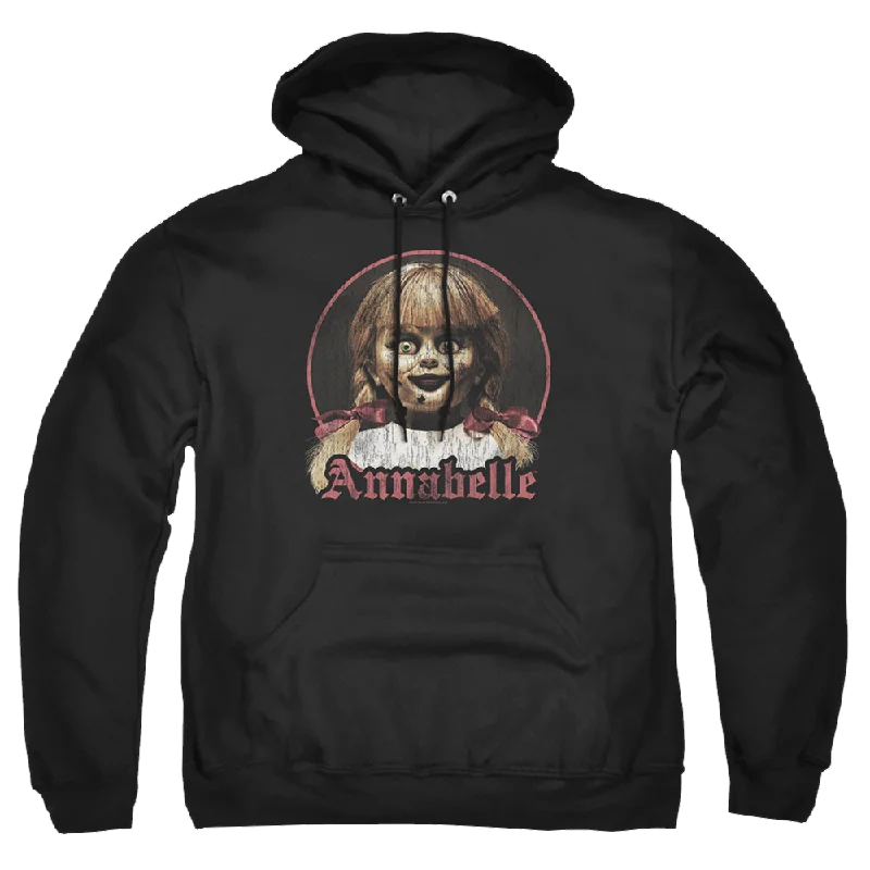 Annabelle Annabelle Portrait - Pullover Hoodie Ruffle Neck Pullover
