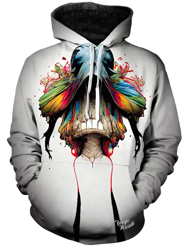 Awoken Reflection Unisex Hoodie Hoodie with Crew Neck Simple Timeless