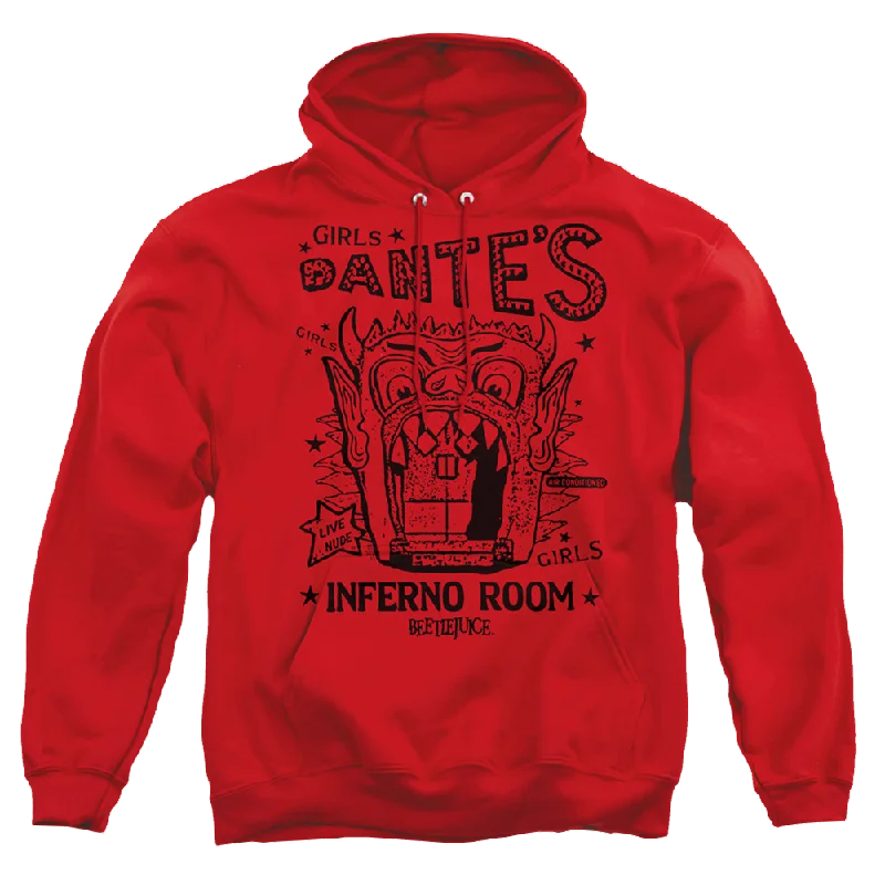 Beetlejuice Dantes Inferno Room - Pullover Hoodie One Shoulder Top
