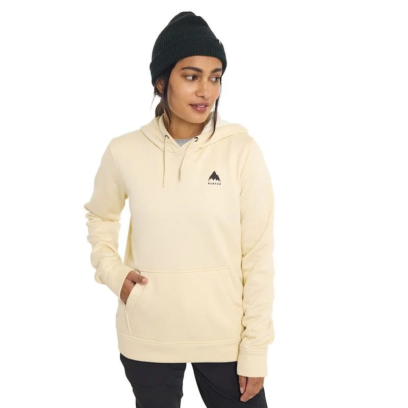 Burton Womens Oak Pullover Hoodie Box Sleeve Comfort