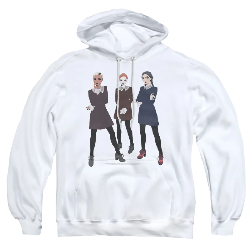 Chilling Adventures Of Sabrina Weird - Pullover Hoodie Cable Knit Chunky