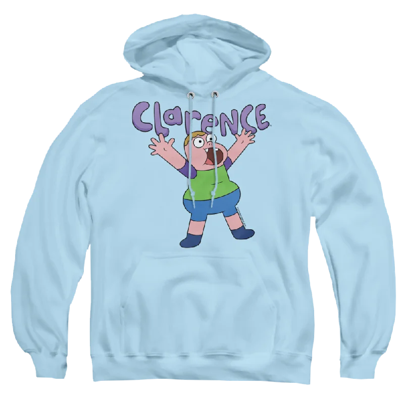 Clarence Whoo - Pullover Hoodie Sheath Sleeve Elegant