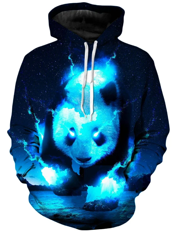 Cosmic Panda Unisex Hoodie Hoodie Crop Top Short Trendy