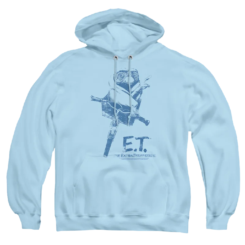 E.T. The Extra-Terrestrial Bike - Pullover Hoodie Lantern Sleeve Elegant