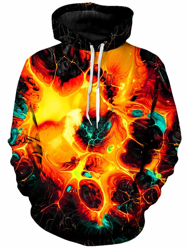 Eruption Unisex Hoodie Hoodie with Neon Bright Vibrant