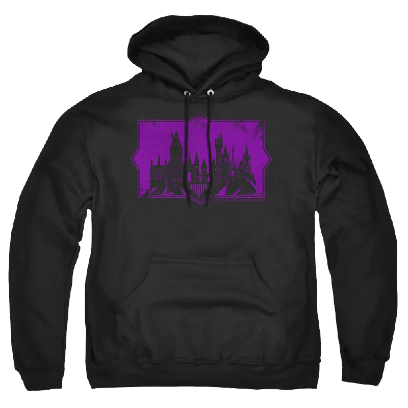 Fantastic Beasts And The Crimes Of Grindlewald Hogwarts Silhouette - Pullover Hoodie Box Sleeve Comfort